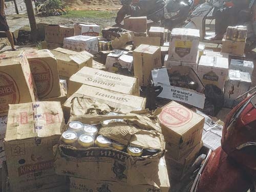 KSA volunteers seize into