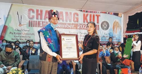Chavang Kut celebrated at Chavang Kut celebrated at