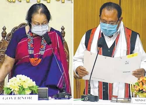 Awangbow Newmai takes oat