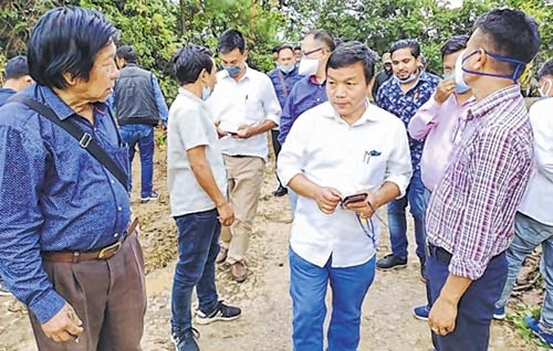 Shangshak-Tpl road work b Shangshak-Tpl road work b