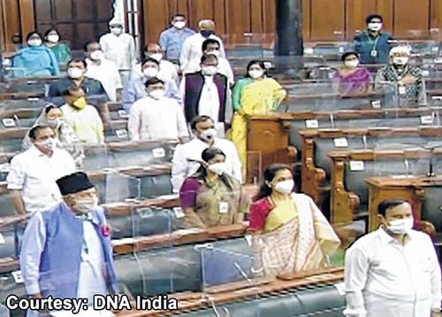 First day of Parliament's