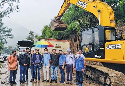 Highway expansion work be