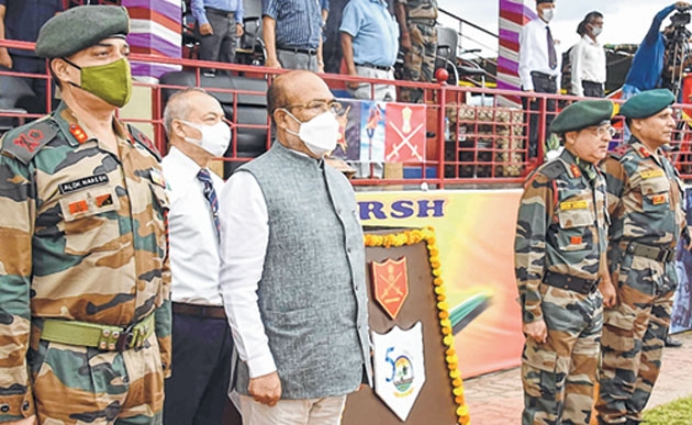 Commemorating Glory Of Gallant Soldiers Of 1971 Warred Shield Division Celebrates Vijay Varsh The Sangai Express Largest Circulated Newspaper In Manipur