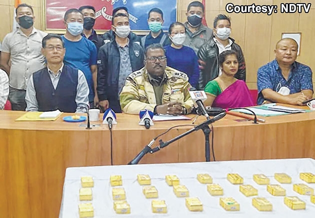 Gold worth Rs 22 Cr seize Gold worth Rs 22 Cr seize