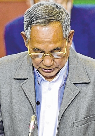 Finance Minister presents Finance Minister presents