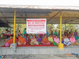 Sit-in protest held_1&nbs