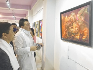 Art exhibition inaugurate