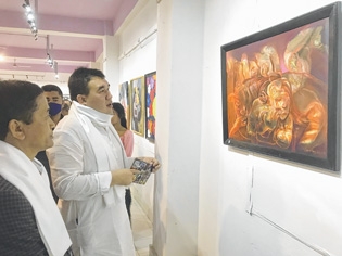 Art exhibition inaugurate Art exhibition inaugurate