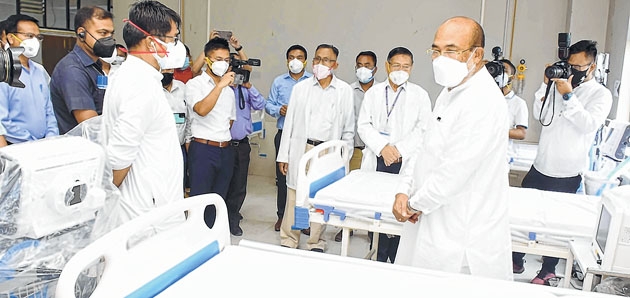 CM opens 100 bedded Covid