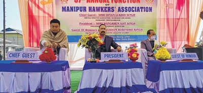 37th annual function of Manipur Hawkers Association held