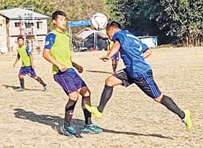 Nungpan FC progress in 41st CSDSA Sports Meet football