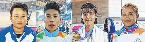 36th National Games-Gujarat 2022Ronaldo, Kh Rejiya win cycling gold medals  as S Bindyarani lifts third gold in weightlifting - The Sangai Express -  Largest Circulated NewsPaper in Manipur