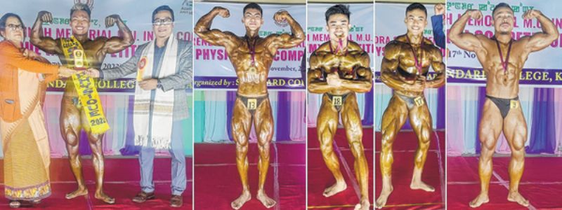 Saratchandra wins overall title in MU Inter College Best Physique Competition