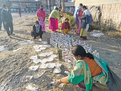 Local liquor destroyed Local liquor destroyed