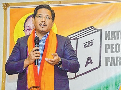 Meghalaya Chief Minister Conrad K Sangma 