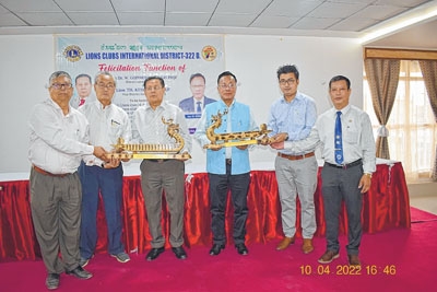Lions Club felicitates Lions Club felicitates