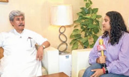 Nishikant gives Manipur's story to Aaj Tak Manipur's narrative reaches Hindi viewers