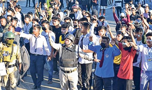 Street protest against cold blooded murder of two students grows louder At least 50 more injured in police action