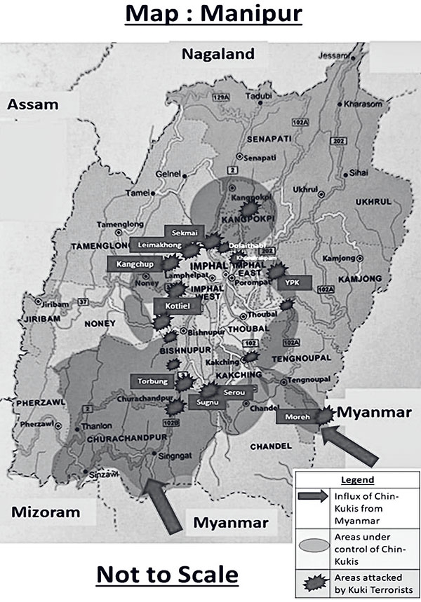 Ongoing Crisis in Manipur : Recipe for a Full-Fledged Civil War