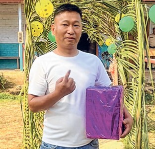 Special booth set up for lone IDP voter