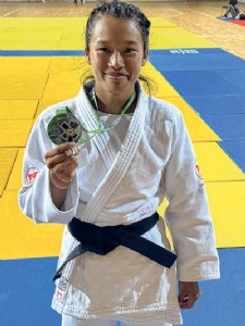Judoka H Oliviya bags silver at Cadet Europian Cup