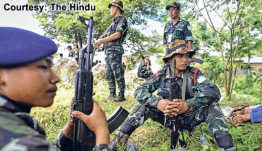 Indian forces helping Kuki militants to wage war against Meitei groups in Myanmar : NSCN