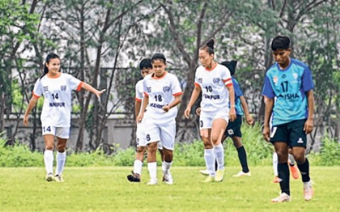 Manipur beat Odisha 3-1 to seal semi-final berth in Sr Women's NFC for Rajmata Jijabai Trophy