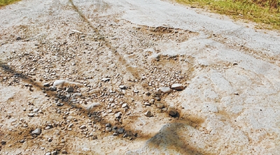 Road stretch from Thangmeiband to Shija Hospital Road stretch from Thangmeiband to Shija Hospital