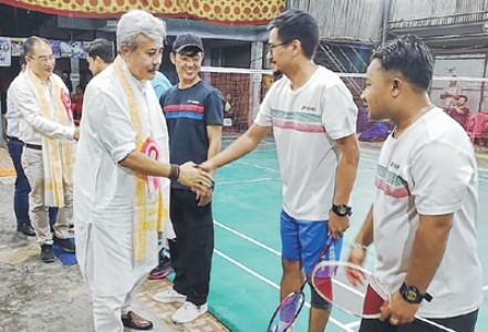 2nd Non-State Badminton Tournament underway Sports offer many invaluable life lessons : Nishikant
