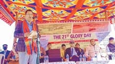 Chadong village celebrates 21st Glory Day