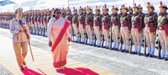 President lands at Imphal President lands at Imphal