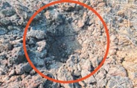 Torbung, Phougakchao Ikhai wake up to bomb created craters, inaction of Central forces questioned