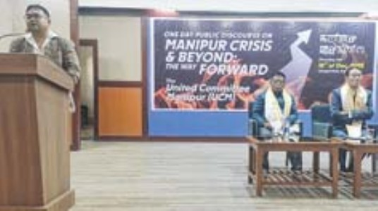 UCM hosts public discourse on Manipur crisis