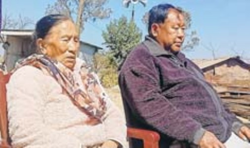 Tangkhul headman of Litan now homeless