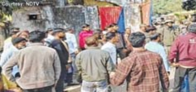 1995 paper tells story of village where violence broke out Kuki village set up under permission from Angami village