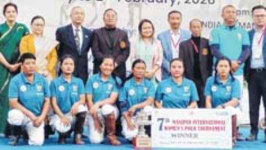 7th Manipur International Women’s Polo Tournament Manipur beat South Africa 8-7 in final thriller to lift title trophy