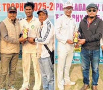 10th MNCA W Prahlada and W Ramananda Elite Trophy K Priyojit stars as TRAU hammer REYS by 8 wickets for sixth victory