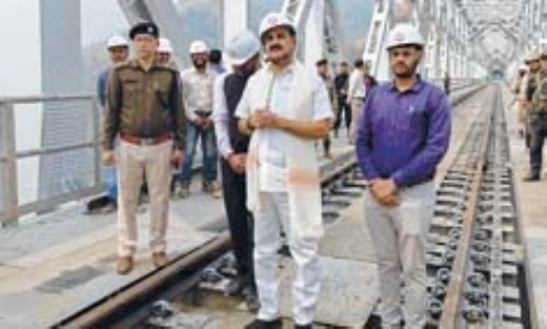 Union Minister takes stock of Noney