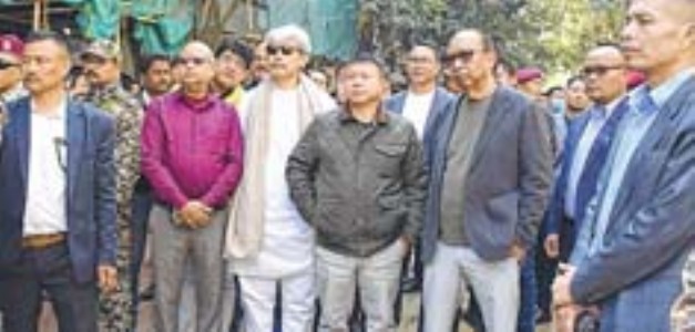 CM, MLAs inspect Thangal Keithel