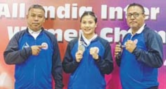 Yumnam Rakhi wins silver at All India Inter University Boxing Tournament