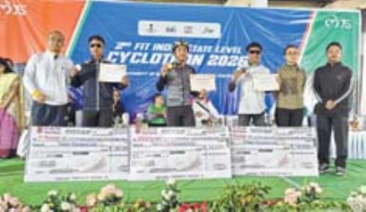Gunachand, Natalie top 2nd Fit India State Level Cyclothon 2026