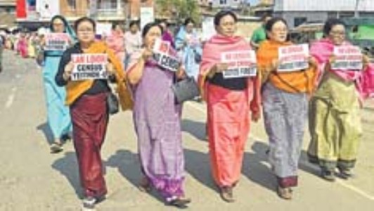 Moirang rally calls for NRC first, census later