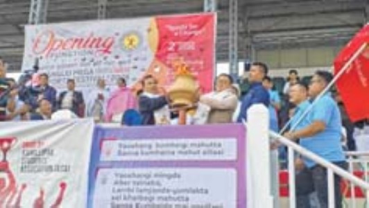 KSA kicks off 14th edition of Kanglei Mega Sports Festival