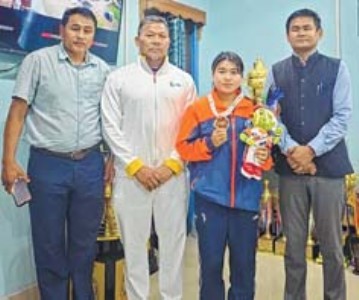 YAS fetes KITG medallist Kiuchangliu Gangmei