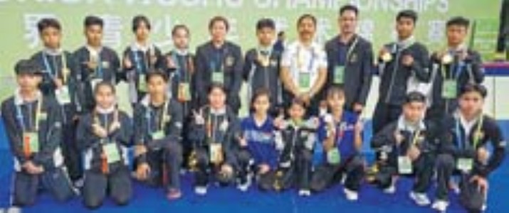 State trio clinch Sanda gold medals at World Junior Wushu Championships