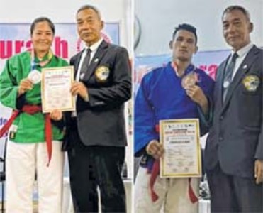 L Roshni, S Anilkumar bring home Kurash medals