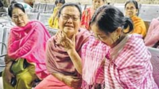 Grandma of bombed kids cries for justice