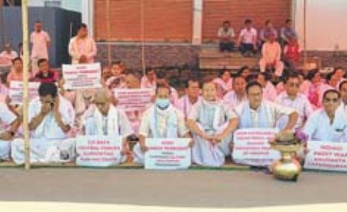 Tronglaobi terror attack Widespread protests continue amid curfew