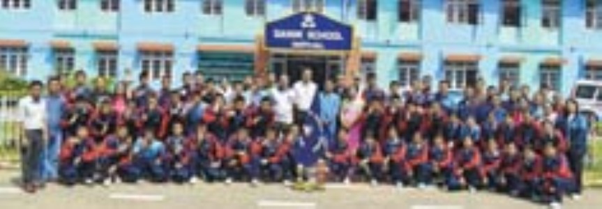 Sainik School Imphal U-15 and U-17 teams top NER football competition