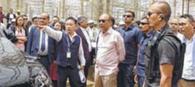 Khemchand inspects new terminal building of Imphal Airport Will enable 24/7 operations: CM